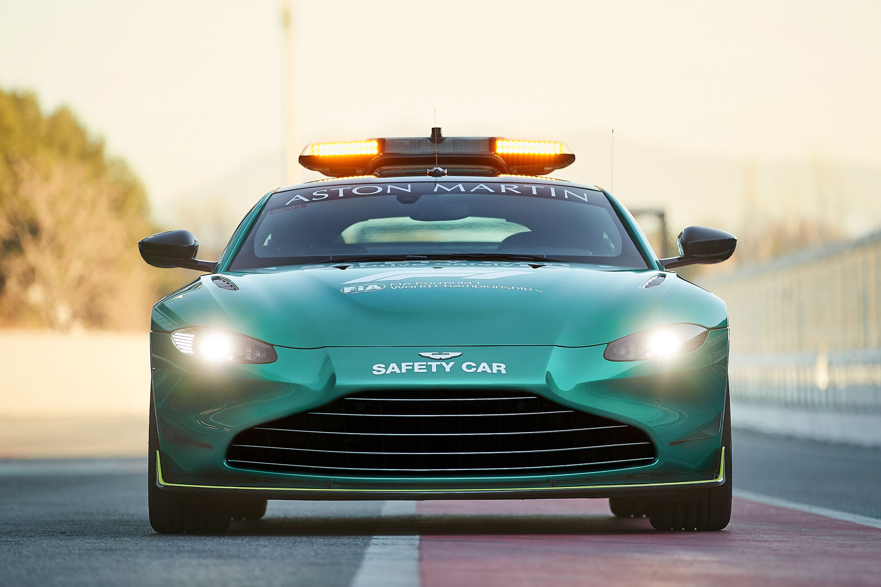 Aston Martin Vantage becomes official safety car of 2022 Formula One